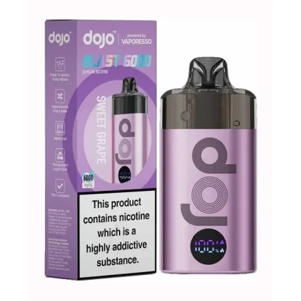 Puff Blast 6000 Sweet Grape Dojo de Vaporesso
