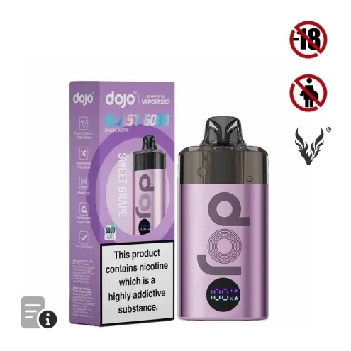 Puff Blast 6000 Sweet Grape Dojo de Vaporesso