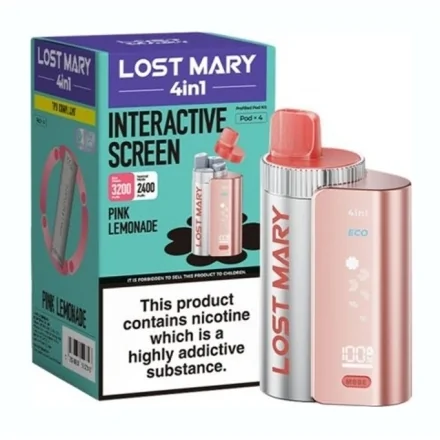Puff Pink Lemonade 4in1 de Lost Mary