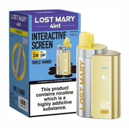 Puff Triple Mango 4in1 de Lost Mary