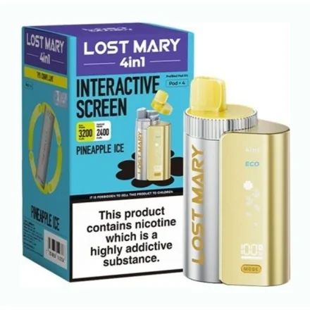 Puff Pinapple Ice 4in1 de Lost Mary