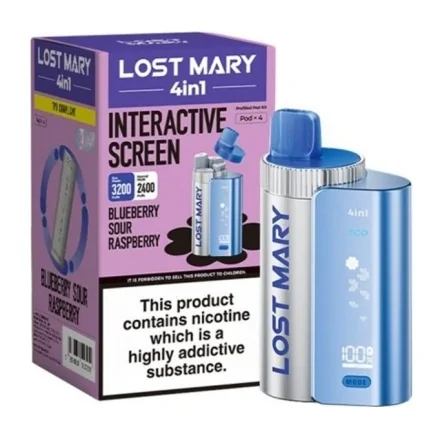 Puff Blueberry Sour Raspberry 4in1 de Lost Mary