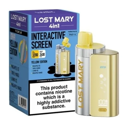 Puff Yellow Edition 4in1 de Lost Mary