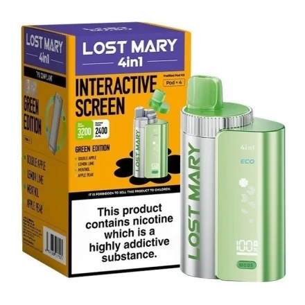 Puff Green Edition 4in1 de Lost Mary