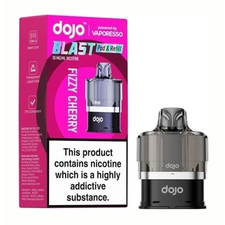 Cartouche Pré-Remplie Blast 6000 Fizzy Cherry Dojo de Vaporesso