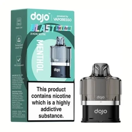 Cartouche Pré-Remplie Blast 6000 Menthol Dojo de Vaporesso