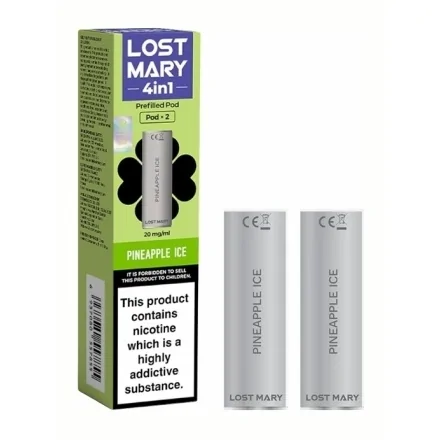 Cartouche Pré-Remplie Pineapple Ice de Lost Mary