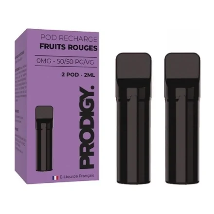 Cartouche Pré-Remplie Fruits Rouges de Prodigy par Vape Maker