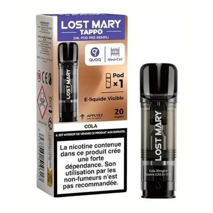 Cartouche Tappo Cola de Lost Mary