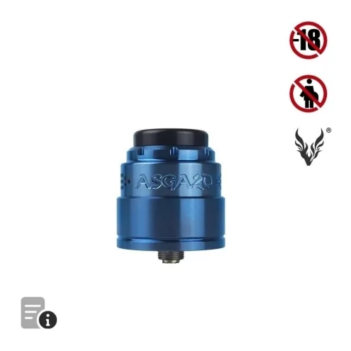 Asgard Mini V2 RDA Electric Blue de Vaperz Cloud Asgard Mini V2 RDA Electric Blue de Vaperz Cloud