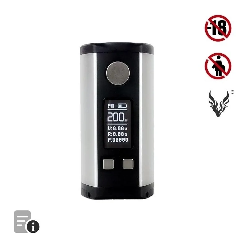 Box Ascent Lite  Raw Silver de  Vaperz Cloud