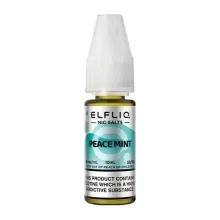 E-liquide Peace Mint Sels de Nicotine 10ml de Elfliq par ElfBar