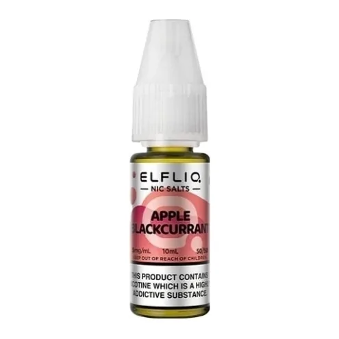 E-liquide Apple Blackcurrant Sels de Nicotine 10ml de Elfliq par ElfBar
