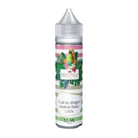 E-liquide Fruit du Dragon Ananas Raisin Litchi 50ml de Prestige Fruits