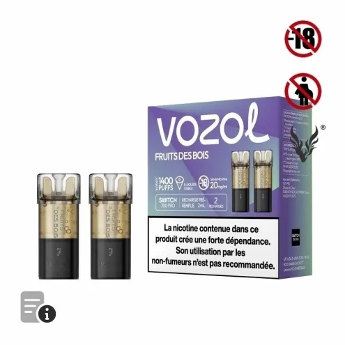 Cartouche Switch Pro Fruits Des Bois de Vozol