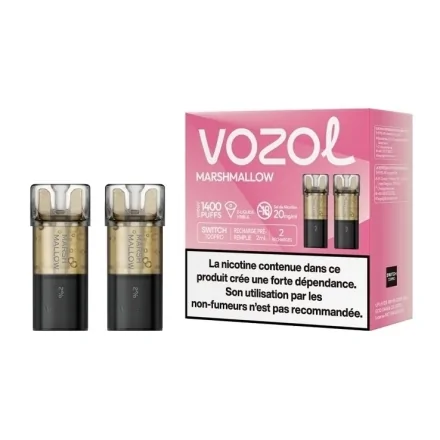 Cartouche Switch Pro 2ml Marshmallow de Vozol