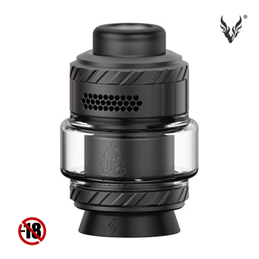 Blaze Pro Max RTA Matte Gunmetal de Thunder Cloud & Mike Vapes