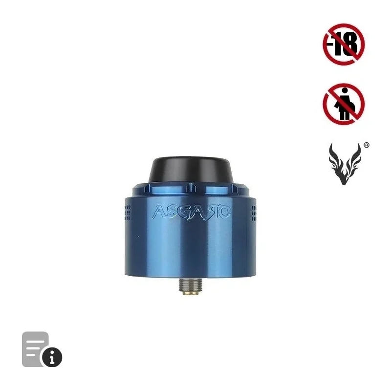 Asgard XL RDA Electric Blue de Vaperz Cloud