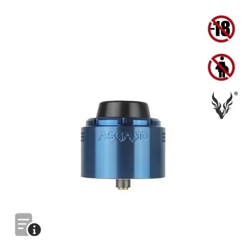 Asgard XL RDA Electric Blue de Vaperz Cloud