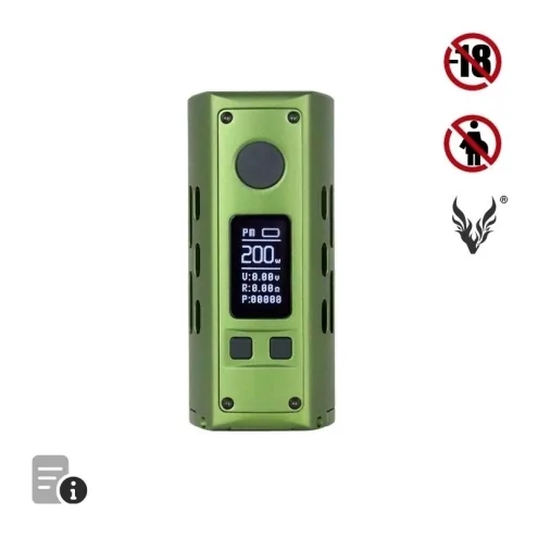 Box Republic Squonk Dual Army Green de Grimm Green & Vaperz Cloud Box Republic Squonk Dual Army Green de Grimm Green & Vaperz Cloud