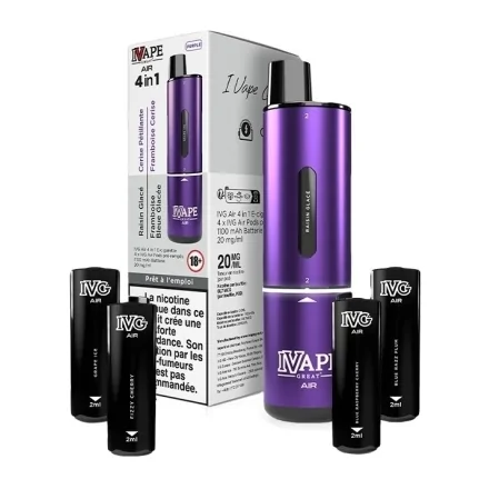 Puff Air 4 in 1Purple Edition de IVapeGreat