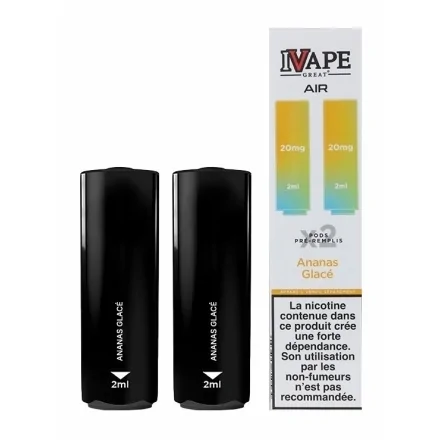 Cartouches Air Ananas Glacé de IVapeGreat