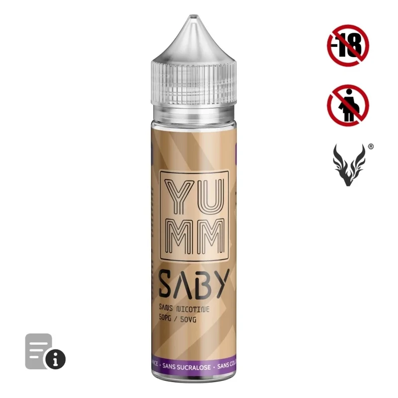 E-liquide Saby 50ml (No Sweet) de YUMM