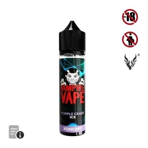 E-liquide Purple Craze Ice 50ml de  Koncept par Vampire Vape