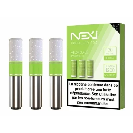Cartouches Nexi One Melon Glacé de Aspire
