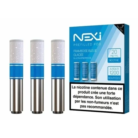 Cartouches Nexi One Framboise Bleue Glacée de Aspire