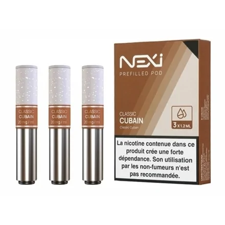 Cartouches Nexi One Classic Cubain de Aspire