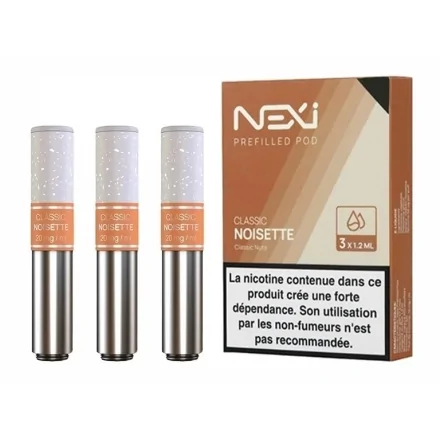 Cartouches Nexi One Classic Noisette de Aspire