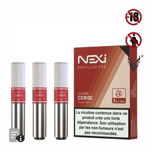 Cartouches Nexi One Classic Cerise de Aspire Cartouches Nexi One Classic Cerise de Aspire