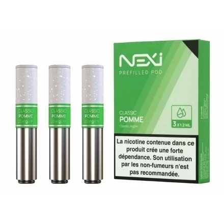 Cartouches Nexi One Classic Pomme de Aspire