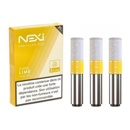 Cartouches Nexi One Classic Lime de Aspire