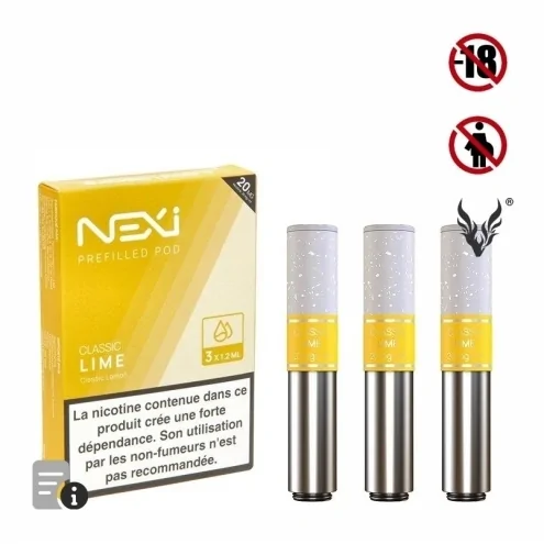 Cartouches Nexi One Classic Lime de Aspire Cartouches Nexi One Classic Lime de Aspire