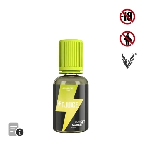 Arôme Sunset Sorbet 30ml de T-juice Arôme Sunset Sorbet 30ml de T-juice