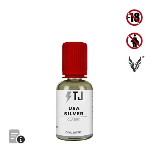 Arôme USA Silver 30ml de T-juice Arôme USA Silver 30ml de T-juice