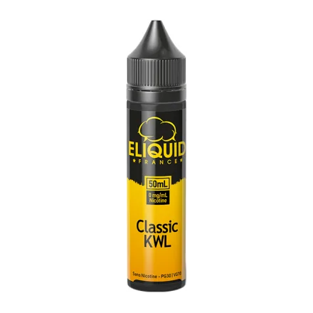 E-liquide Classic KWL 50ml de Eliquid France