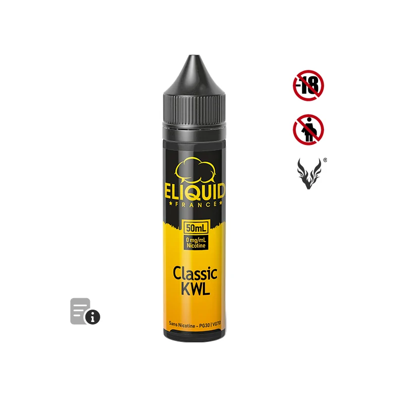 E-liquide Classic KWL 50ml de Eliquid France