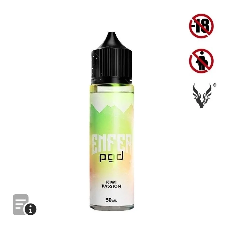 E-liquide Kiwi Passion 50ml de Enfer pod