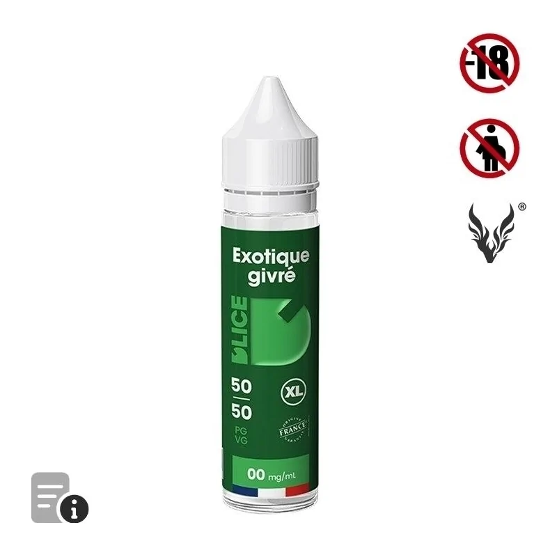 E-liquide Exotique Givré 50ml de Dlice