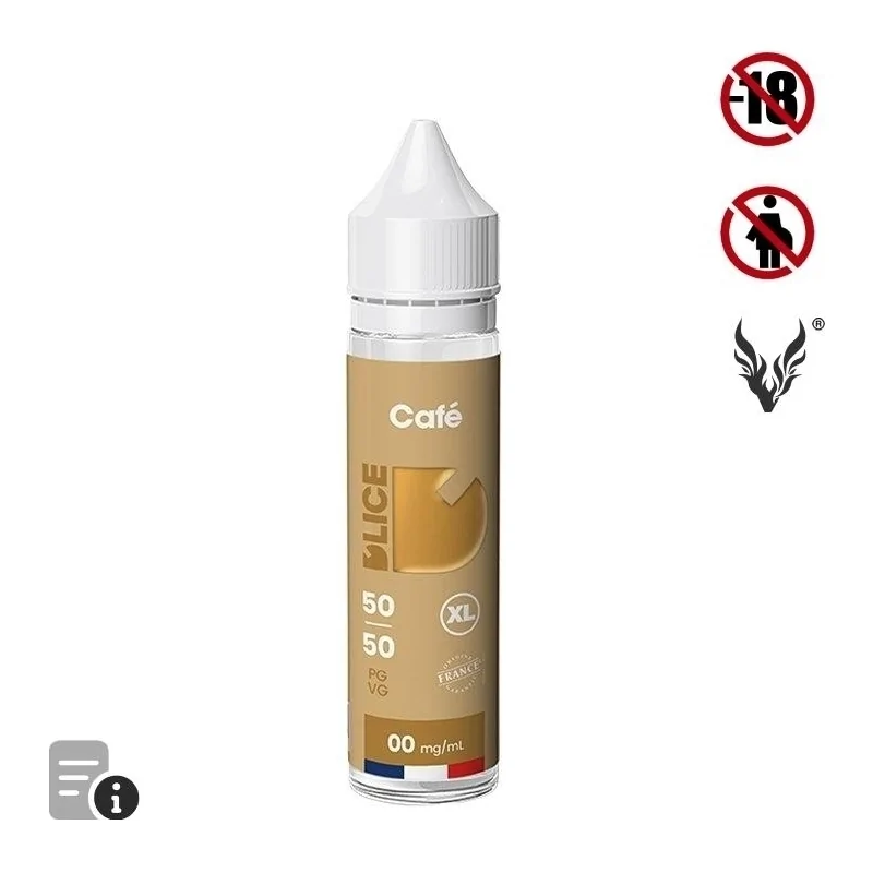 E-liquide Café 50ml de Dlice