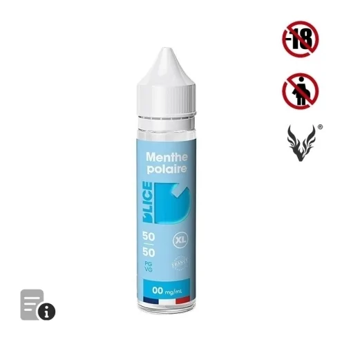 E-liquide Menthe Polaire 50ml de Dlice E-liquide Menthe Polaire 50ml de Dlice