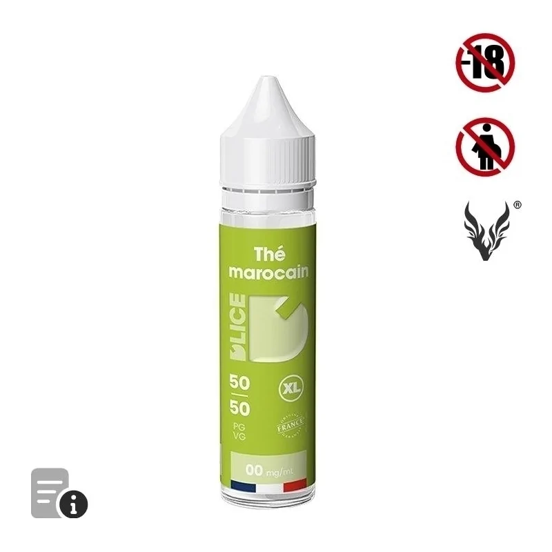E-liquide Thé Marocain 50ml de Dlice