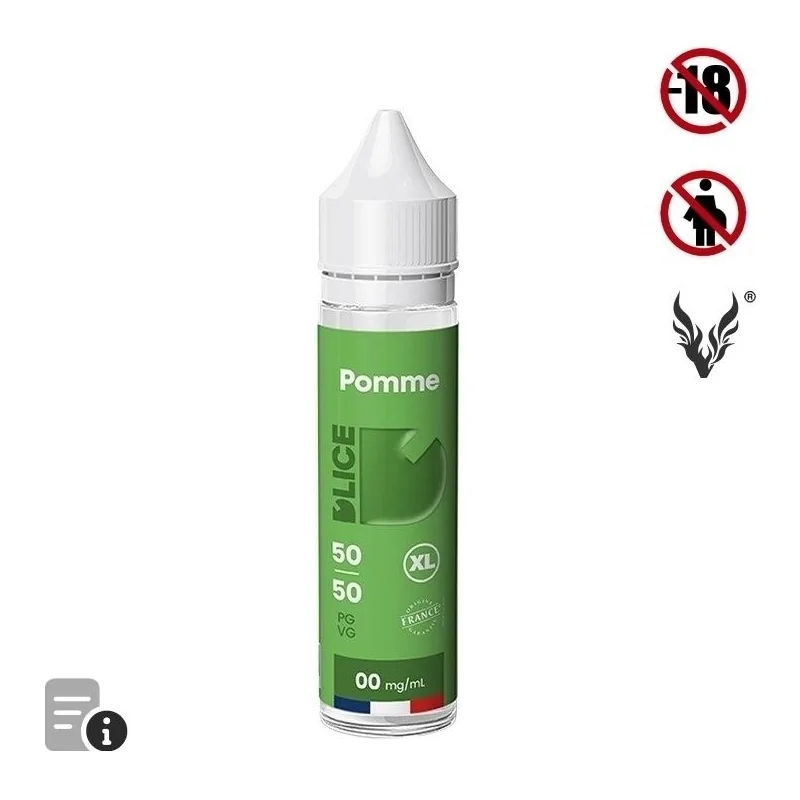 E-liquide Pomme 50ml de Dlice