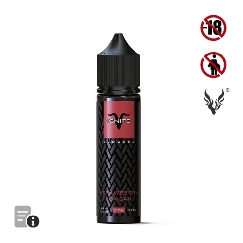 E-liquide Strawberry Longan 50ml de Ignite Subzero