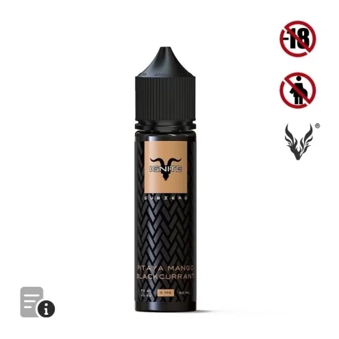 E-liquide Pitaya Mango Blackcurrant 50ml de Ignite Subzero