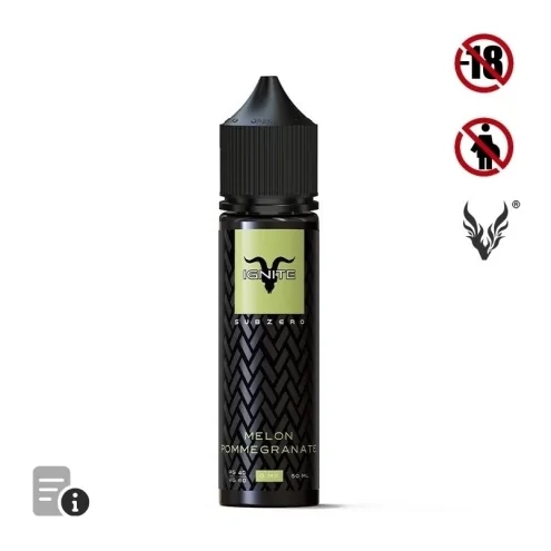 E-liquide Melon Pommegranate 50ml Ignite Subzero