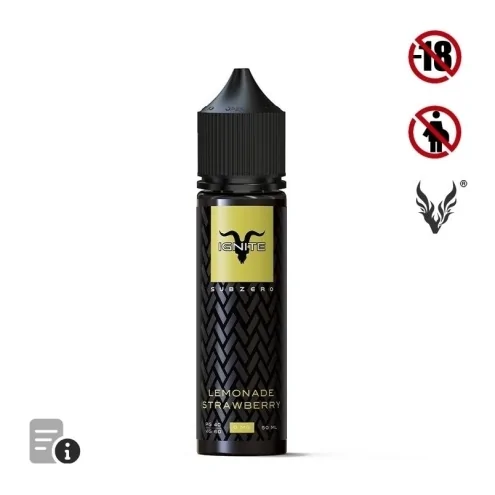 E-liquide Lemonade Strawberry 50ml de Ignite Subzero